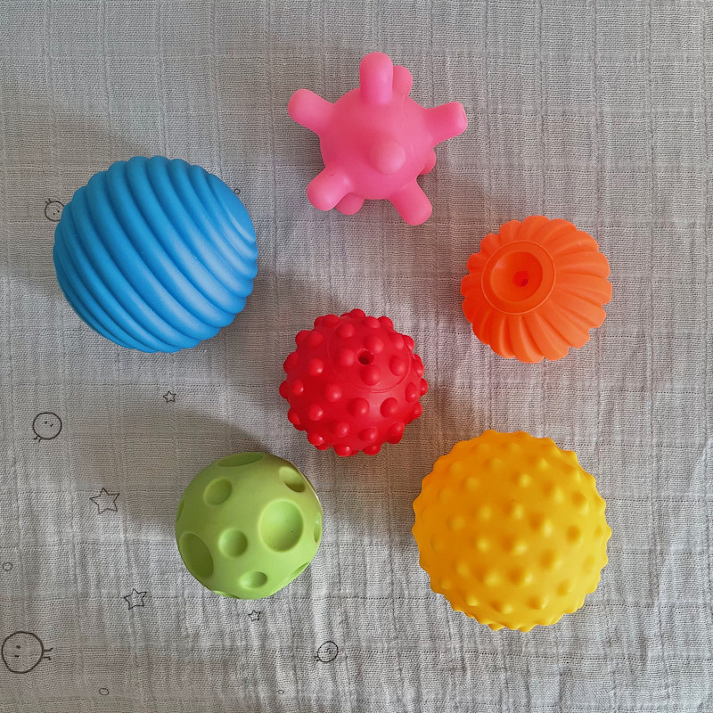 Multicoloured Textured Sensory Balls