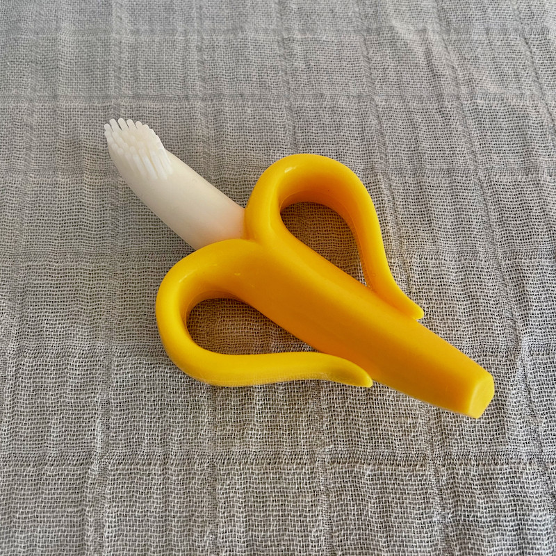 Baby Banana Toothbrush yellow