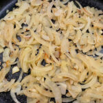 Step1 fry onions in a pan