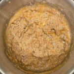 ABC muffin mixture in bowl