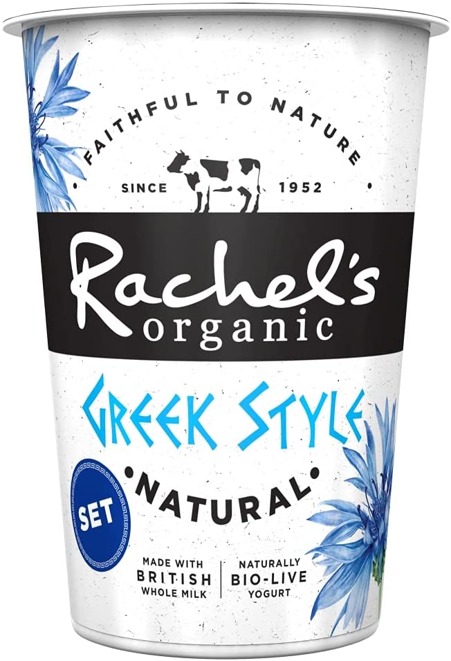 Rachels Organic Greek Style Set Yogurt